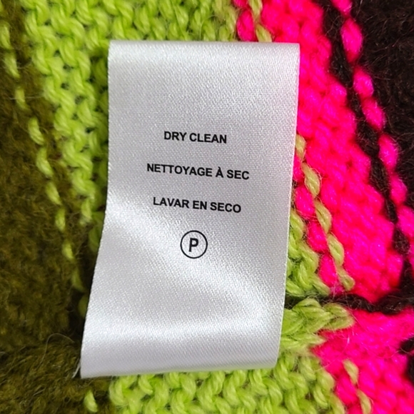 VELVET by Graham & Spencer Nessie Alpaca Stripe Sweater Womens Multi Crewneck XS - Picture 13 of 16